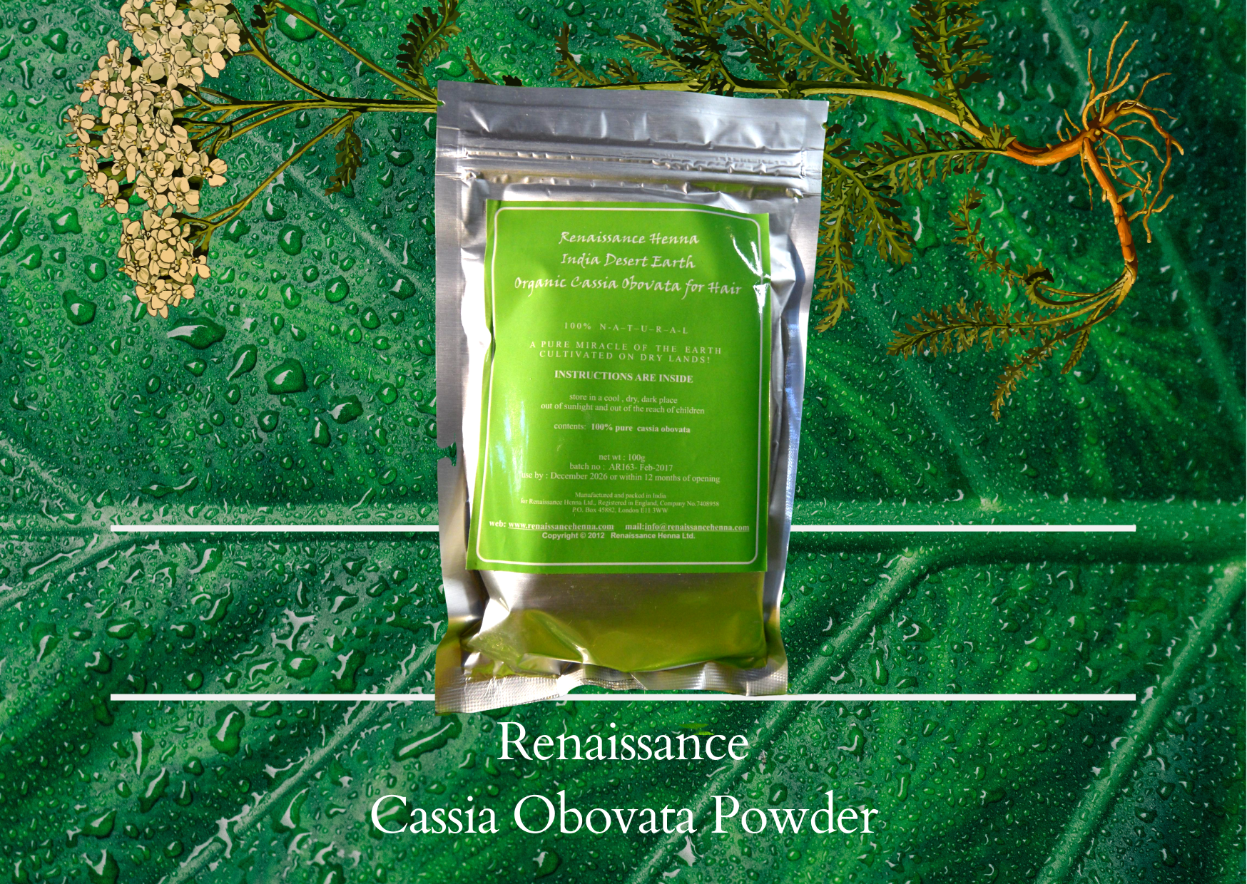 Natural Hair Conditioner | Cassia Obovata Powder