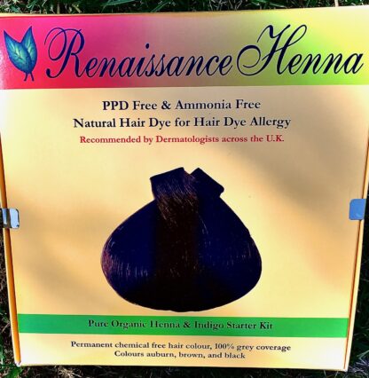 alternative hair dye organic hair colour kit Renaissance Henna