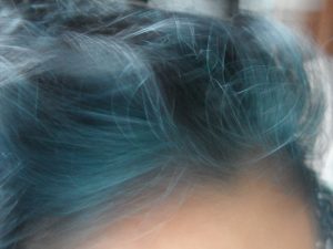 Blue Hair with Indigo on Gray Hair, by Renaissance Henna