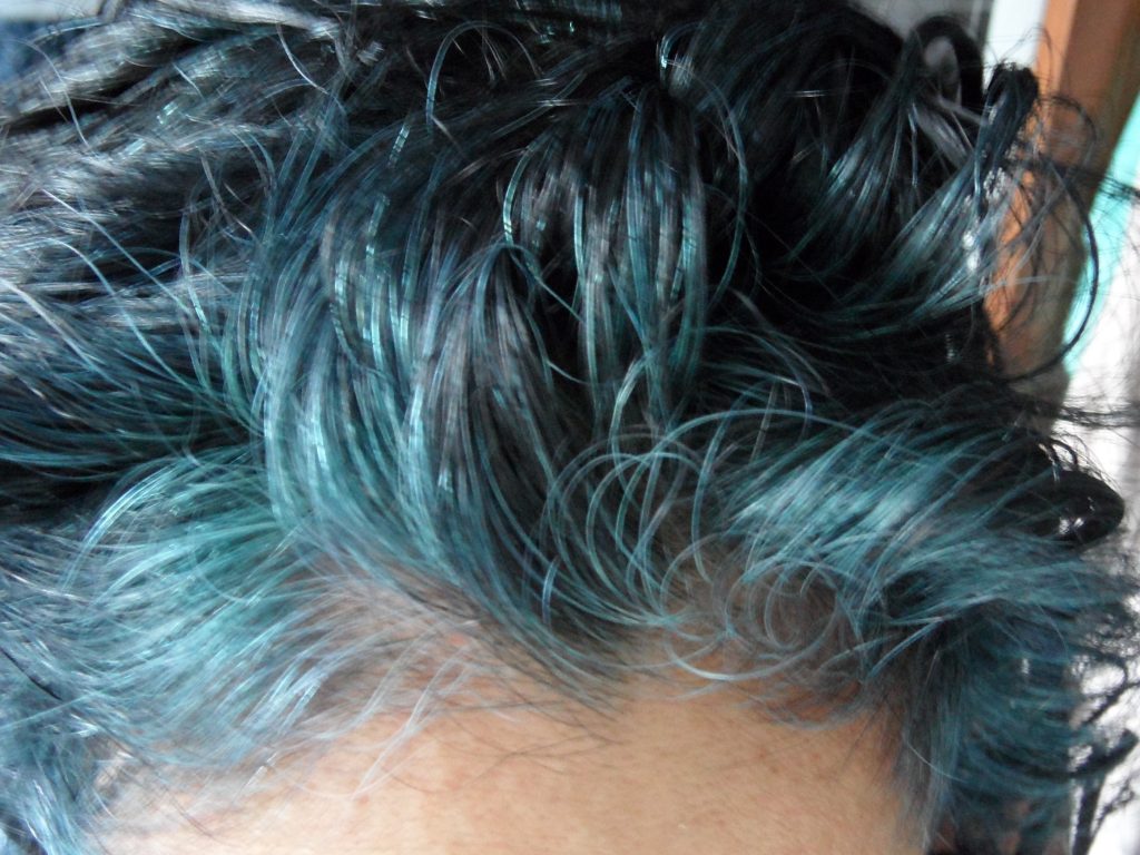 8. "Grey Hair with Blue Highlights: The Perfect Color Combination" - wide 6