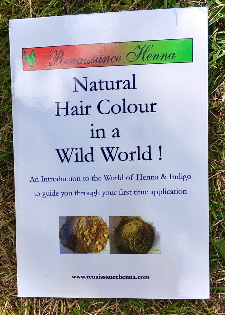 Organic Natural Hair Colour How to Henna Kit Booklet Renaissance Henna